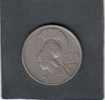 Beschrijving: 20 Drachmai  BIRD  